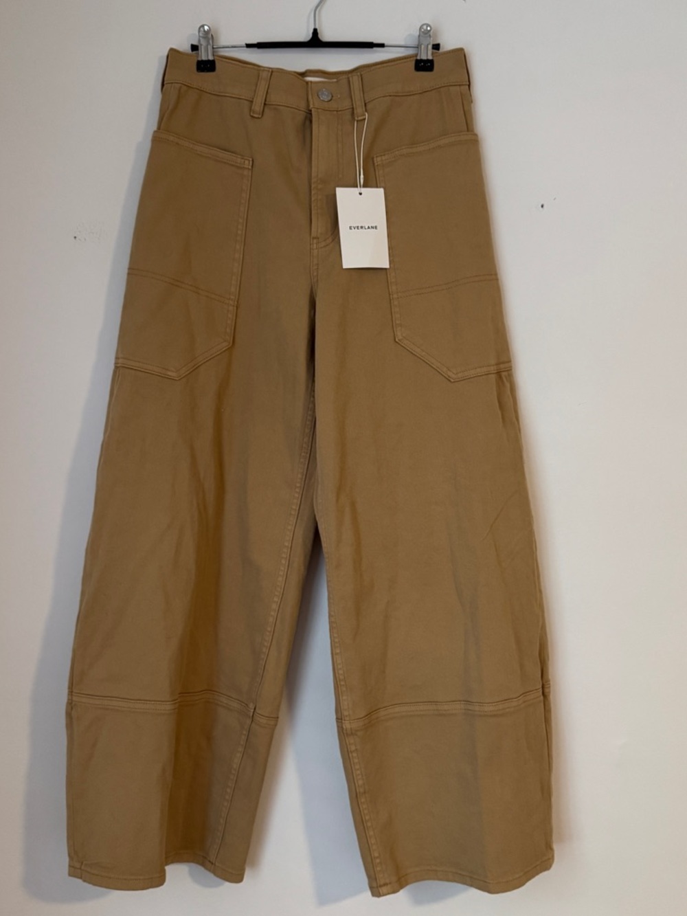 NWT Everlane denim Gardner Pant in Tan